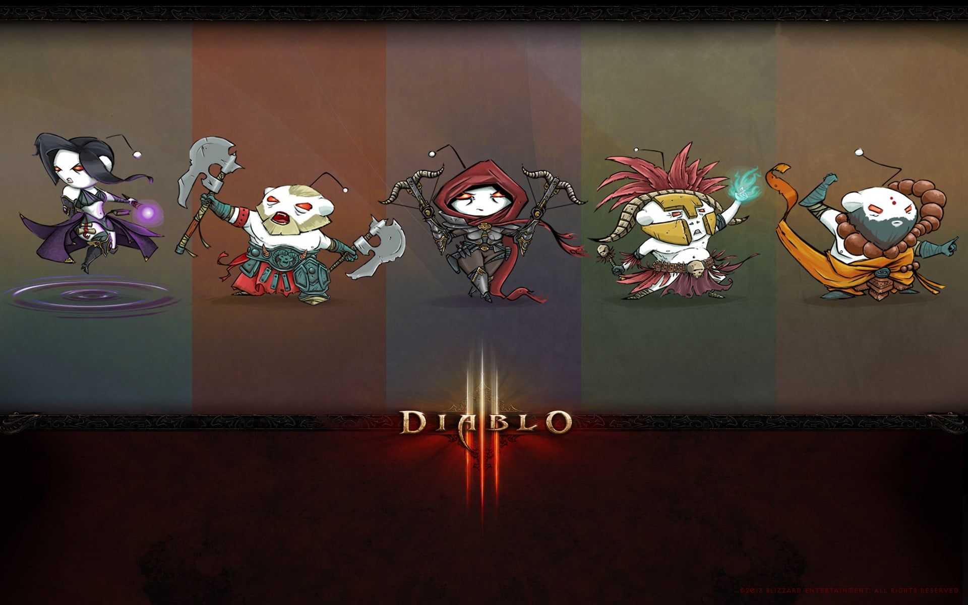  Diablo 3 1920x1080 Hintergrundbild 1920x1200. Diablo 3 digital wallpaper, Diablo III, Barbarian, Blizzard Entertainment, classes HD wallpaper