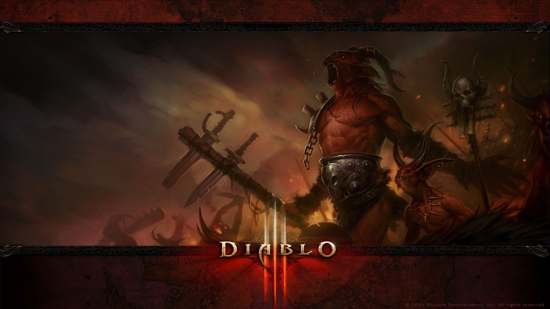  Diablo 3 1920x1080 Hintergrundbild 1920x1080. Diablo 3 Demon Army wallpaper. Diablo 3 Demon Army