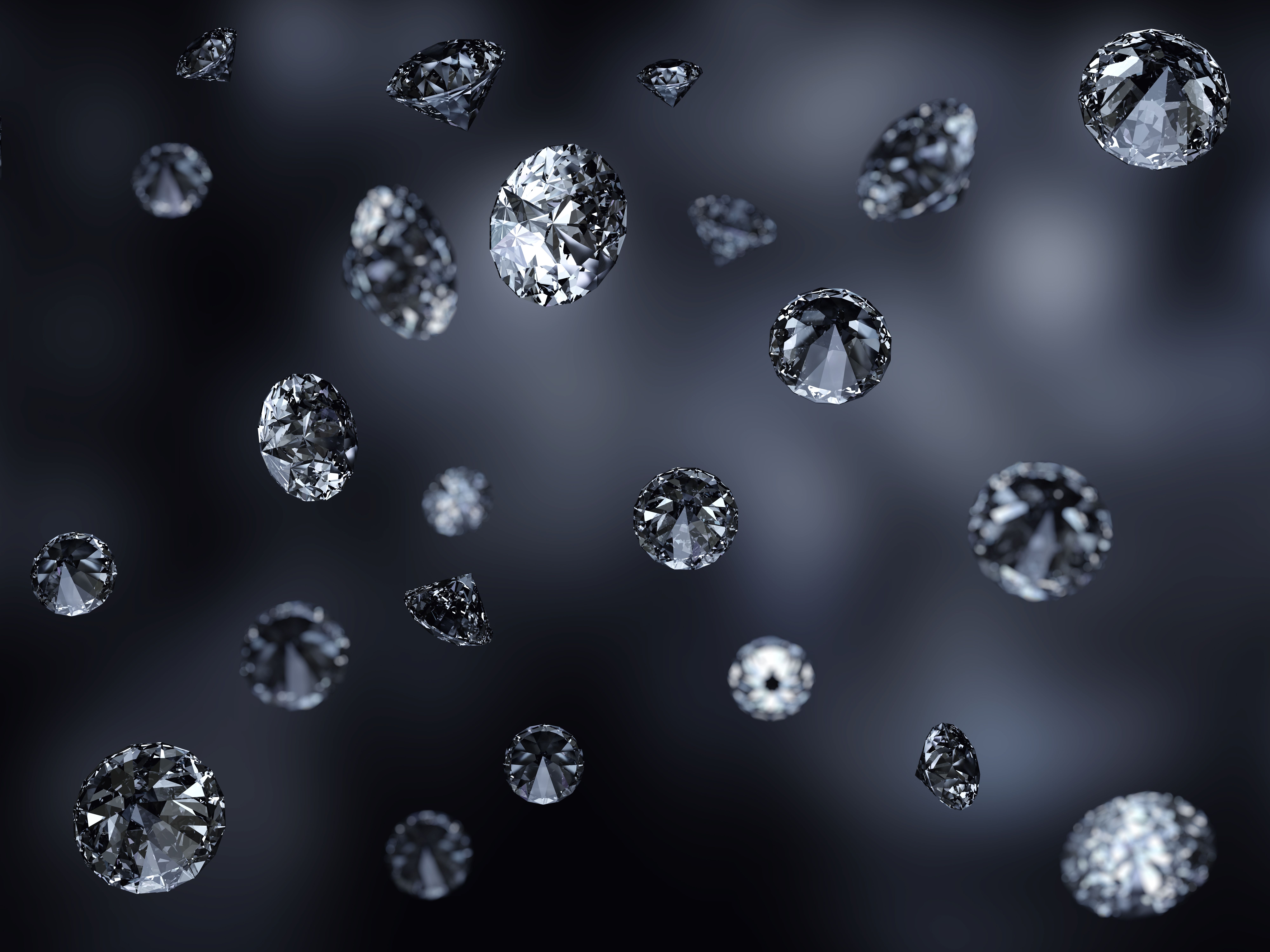  Diamant Hintergrundbild 8000x6000. Download Hintergrundbild makro, schwarzer hintergrund, diamanten die Auflösung 8000x6000