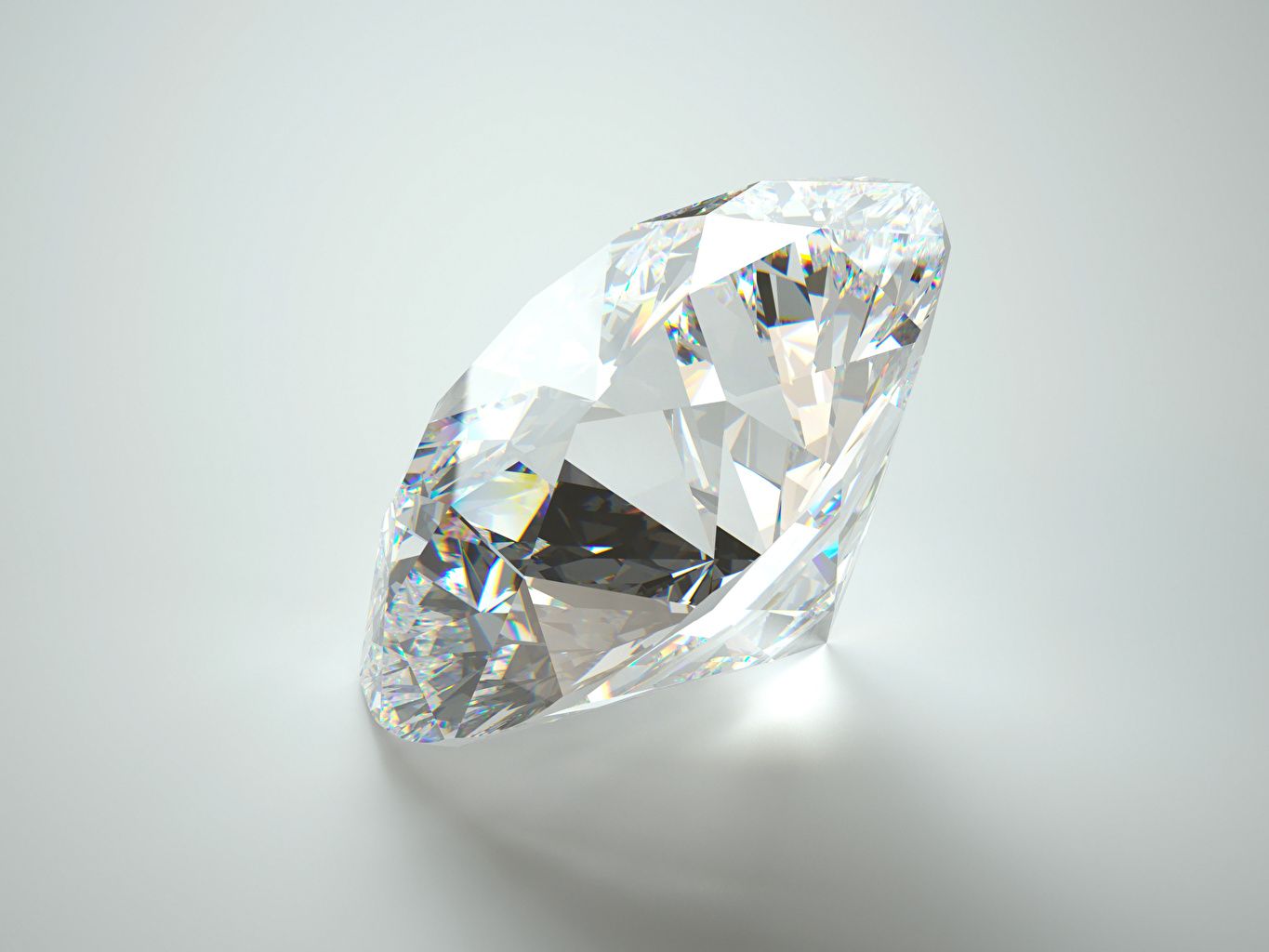  Diamant Hintergrundbild 1365x1024. Desktop Hintergrundbilder Brillant Nahaufnahme Grauer Hintergrund
