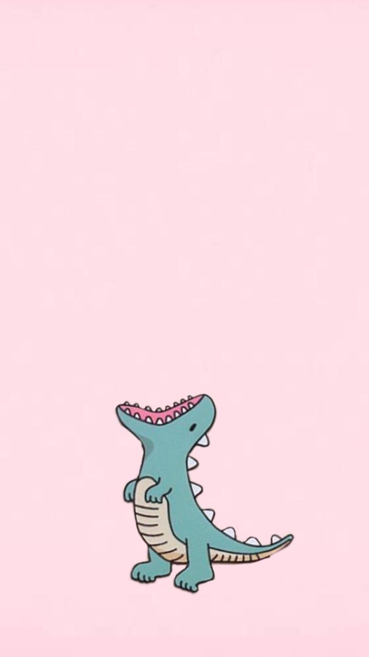  Dino Hintergrundbild 736x1310. Aesthetik Dino. Wallpaper iphone cute, Dinosaur wallpaper, Funny iphone wallpaper