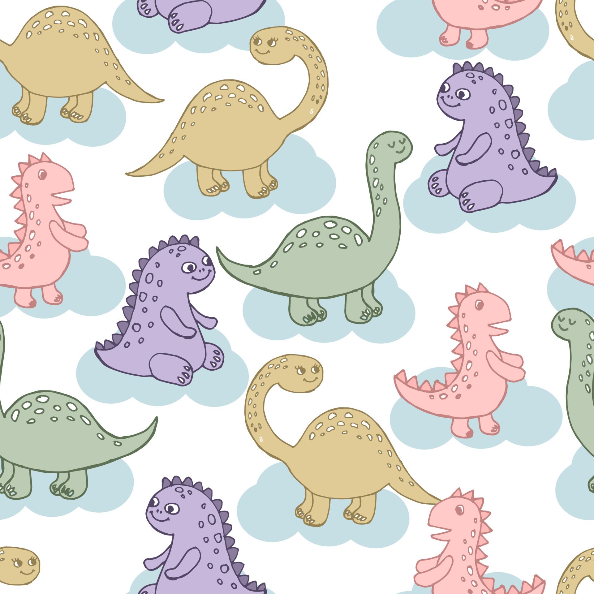  Dino Hintergrundbild 1920x1920. Cute Dinosaur Unicorn Seamless Pattern Cartoon Drawing With Pastel Colors AI Background Free Download Pikbest. clinicadamama.com.br