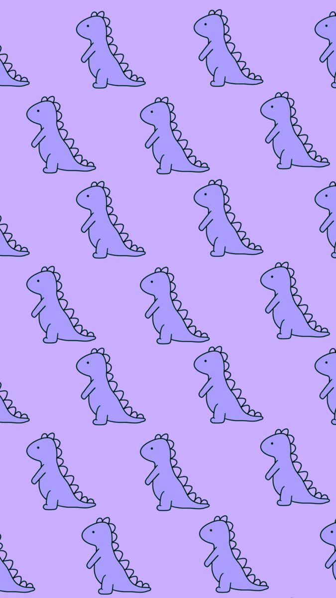  Dino Hintergrundbild 675x1200. Purple Dinosaur Wallpaper