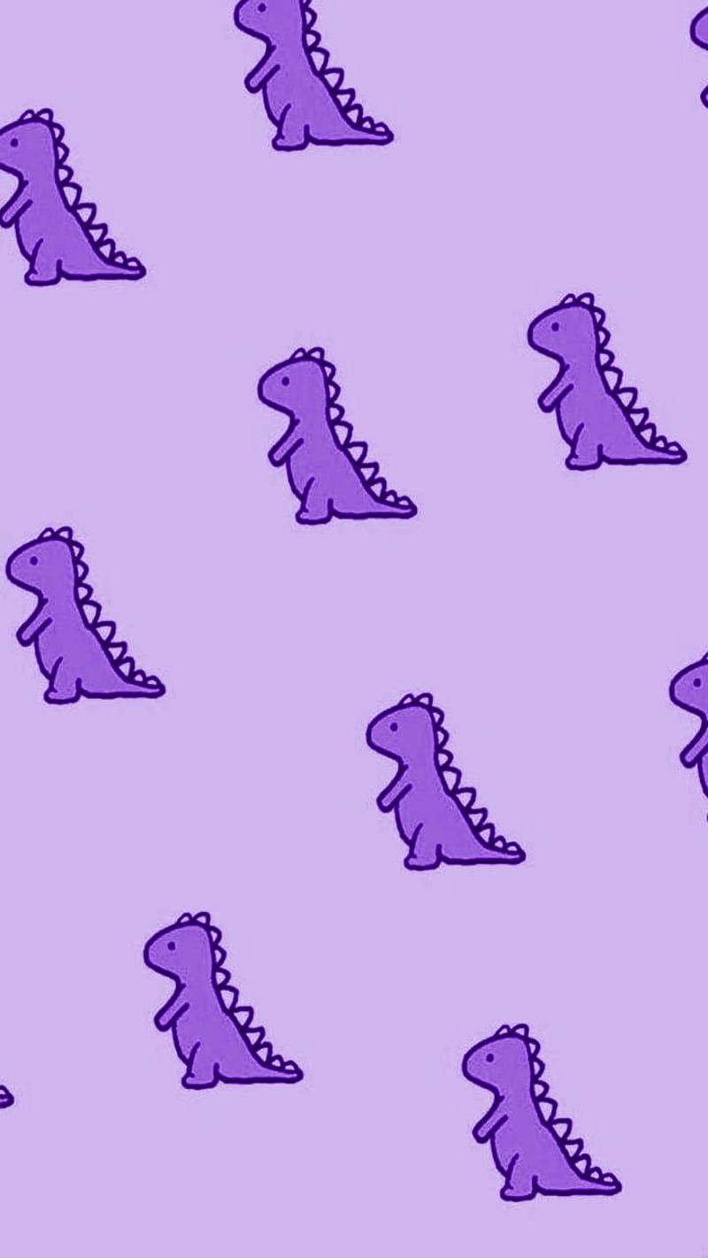  Dino Hintergrundbild 800x1422. Purple, dinos, HD phone wallpaper