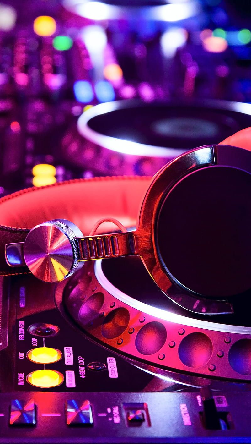  DJ Hintergrundbild 800x1413. Dj Fever, darkdroid, headphones, music, noen, pink, purple, HD phone wallpaper