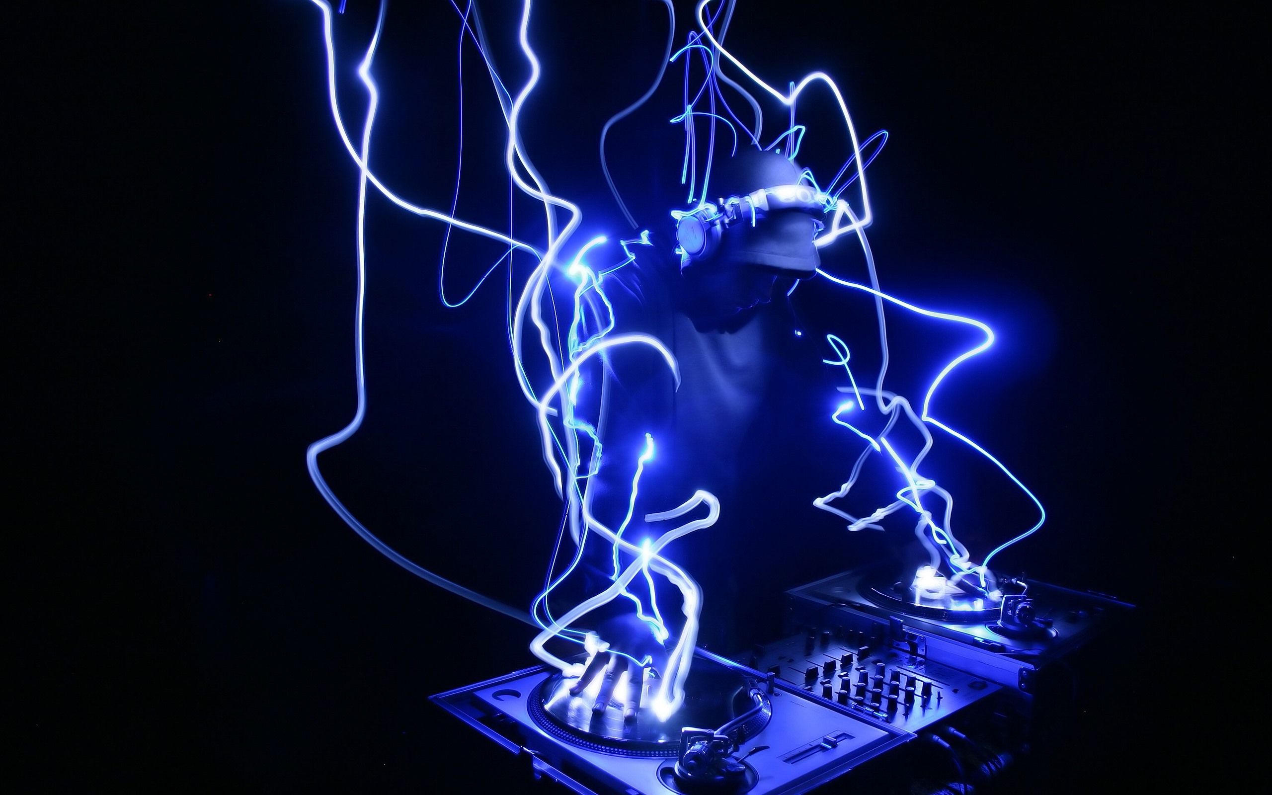  DJ Hintergrundbild 2560x1600. DJ, Neon, kreatives Bild 2560x1600 HD Hintergrundbilder, HD, Bild