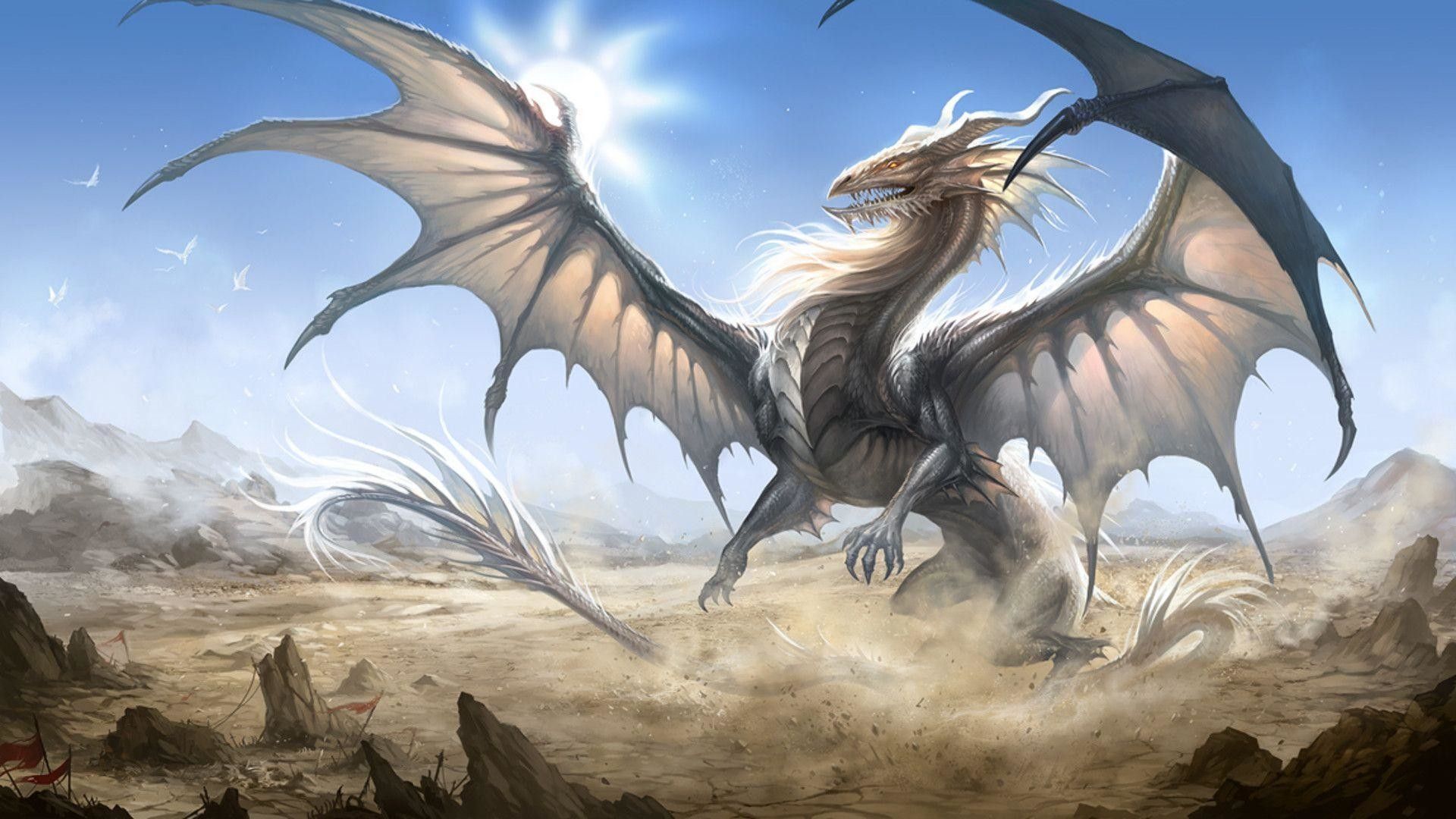  Drachen Hintergrundbild 1920x1080. Dragon Fantasy Wallpaper
