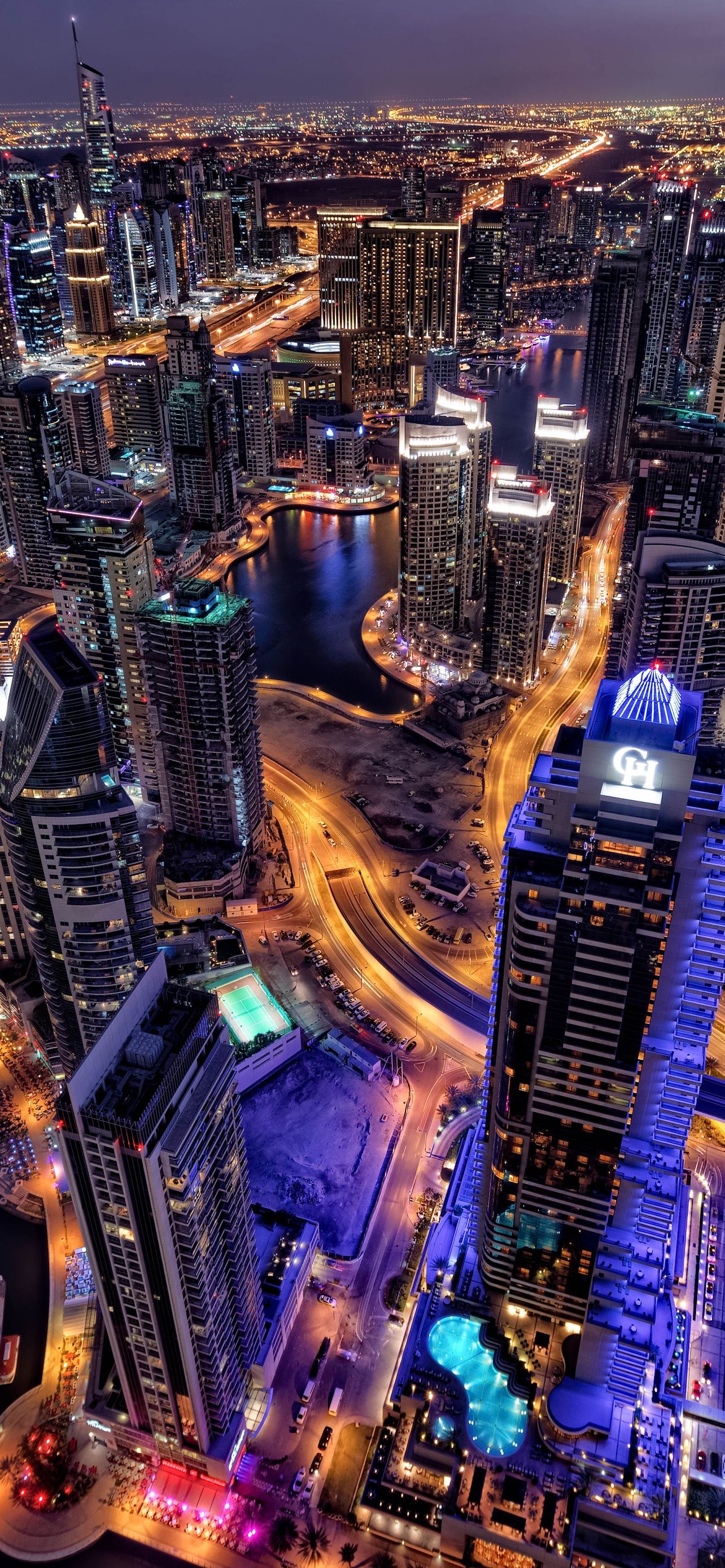  Dubai Hintergrundbild 1284x2778. Dubai Wallpaper 4K, Cityscape, Skyline, World