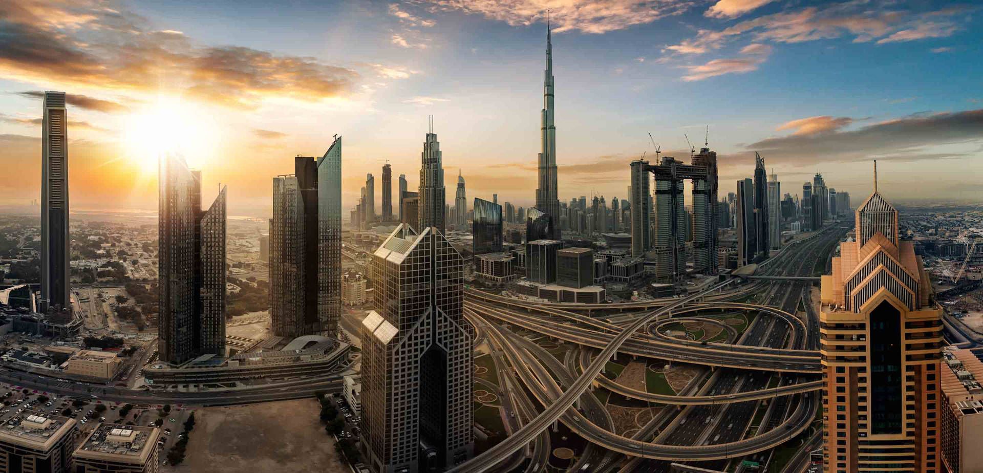  Dubai Hintergrundbild 1920x924. Download Uae Panorama: Dubai Wallpaper