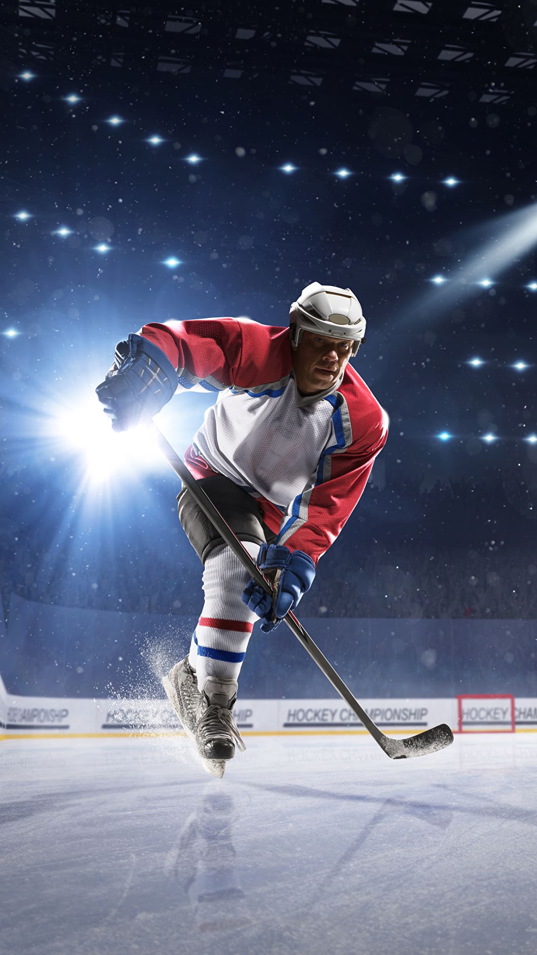  Eishockey Hintergrundbild 1080x1920. Fotos von Lichtstrahl Mann Helm Eisbahn Eis Sport Hockey 1080x1920