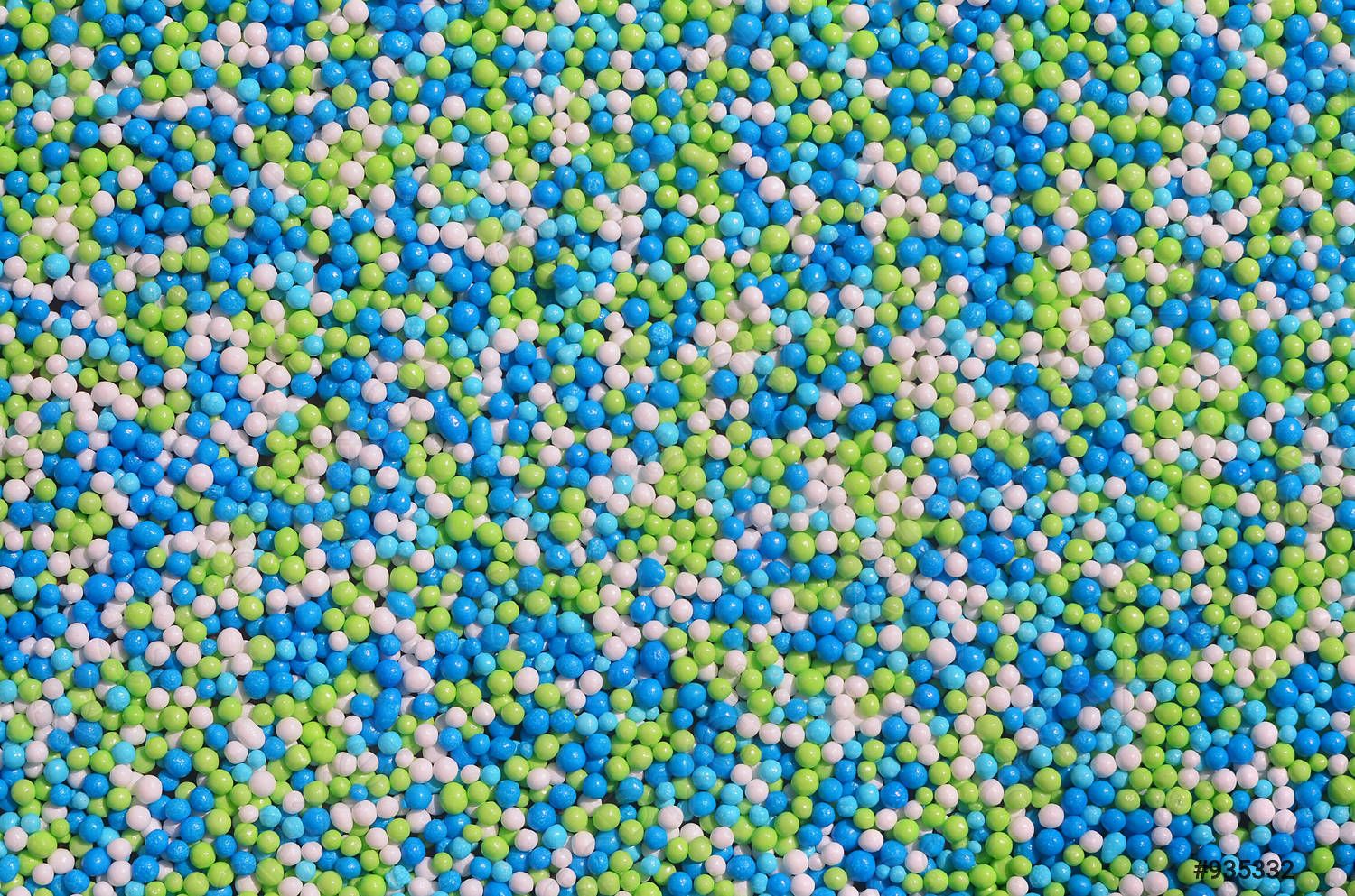  Farbiges Hintergrundbild 1500x993. Hintergrundbild einer Vielzahl farbiger glasierter Pulver in Form kleiner Kugeln vorrätig 935332