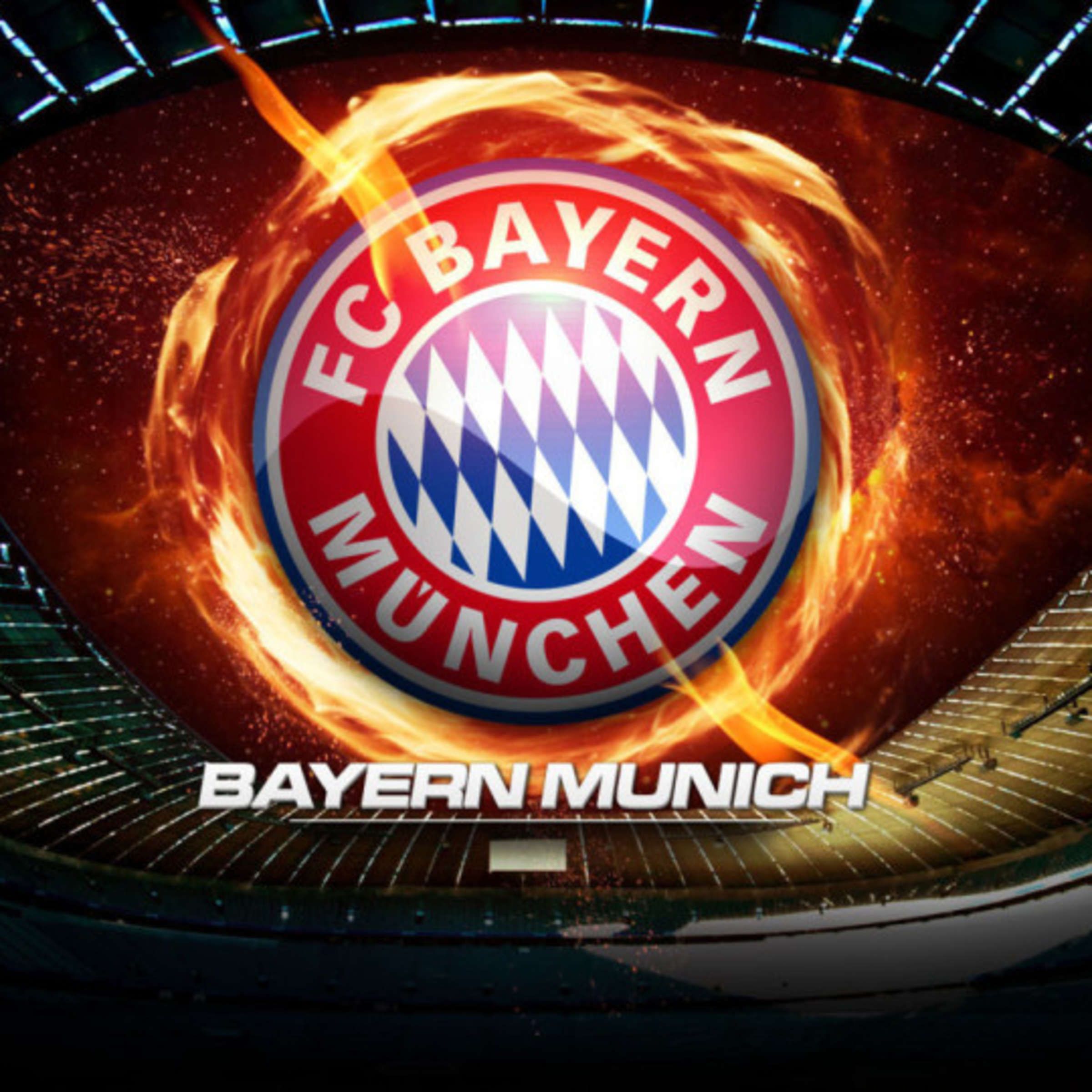  FC Bayern München Hintergrundbild 2400x2400. FC Bayern München- Fanaktion: Bilder von Brigitte