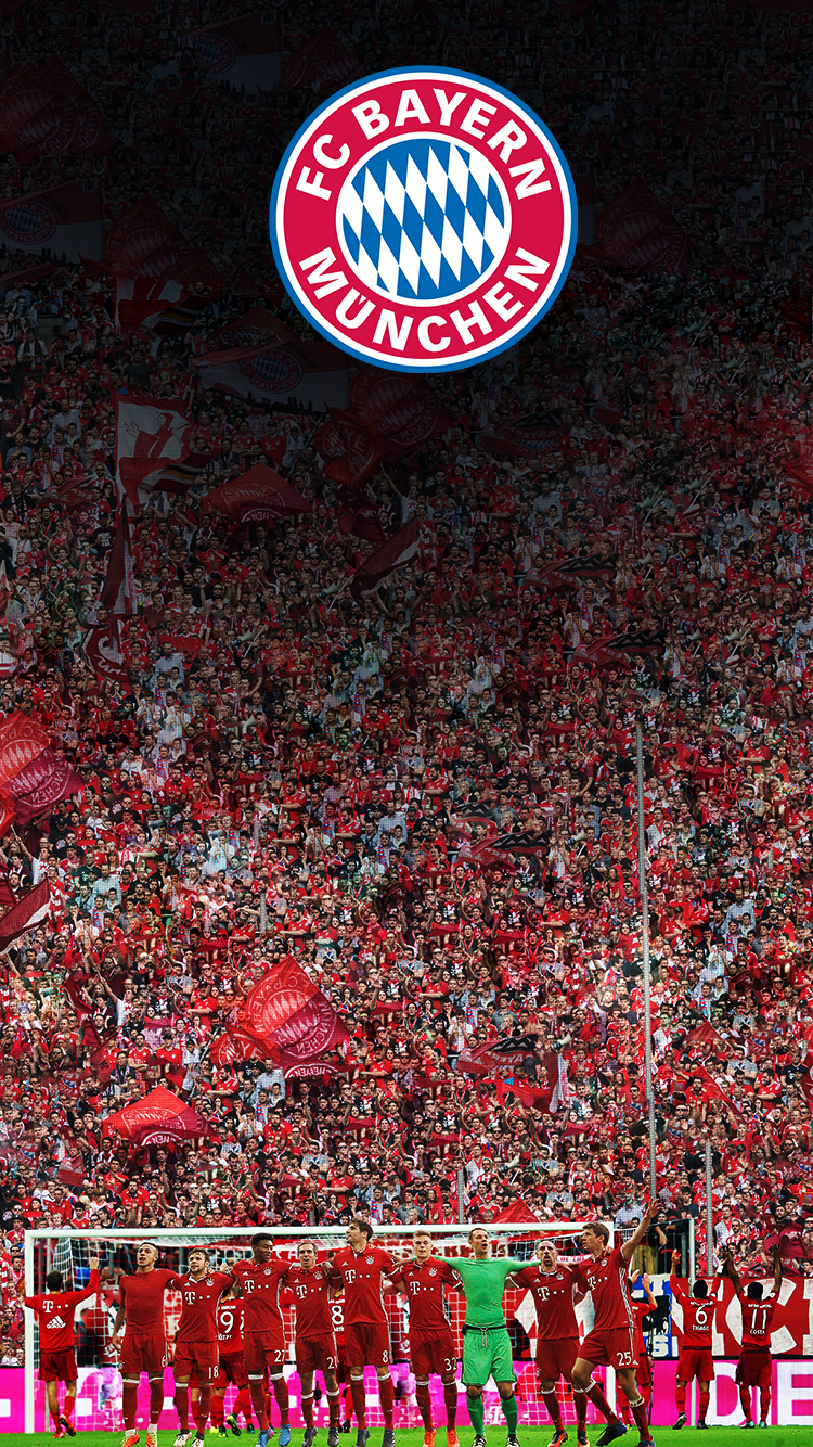  FC Bayern München Hintergrundbild 750x1334. Download your own Klassiker wallpaper for your phone