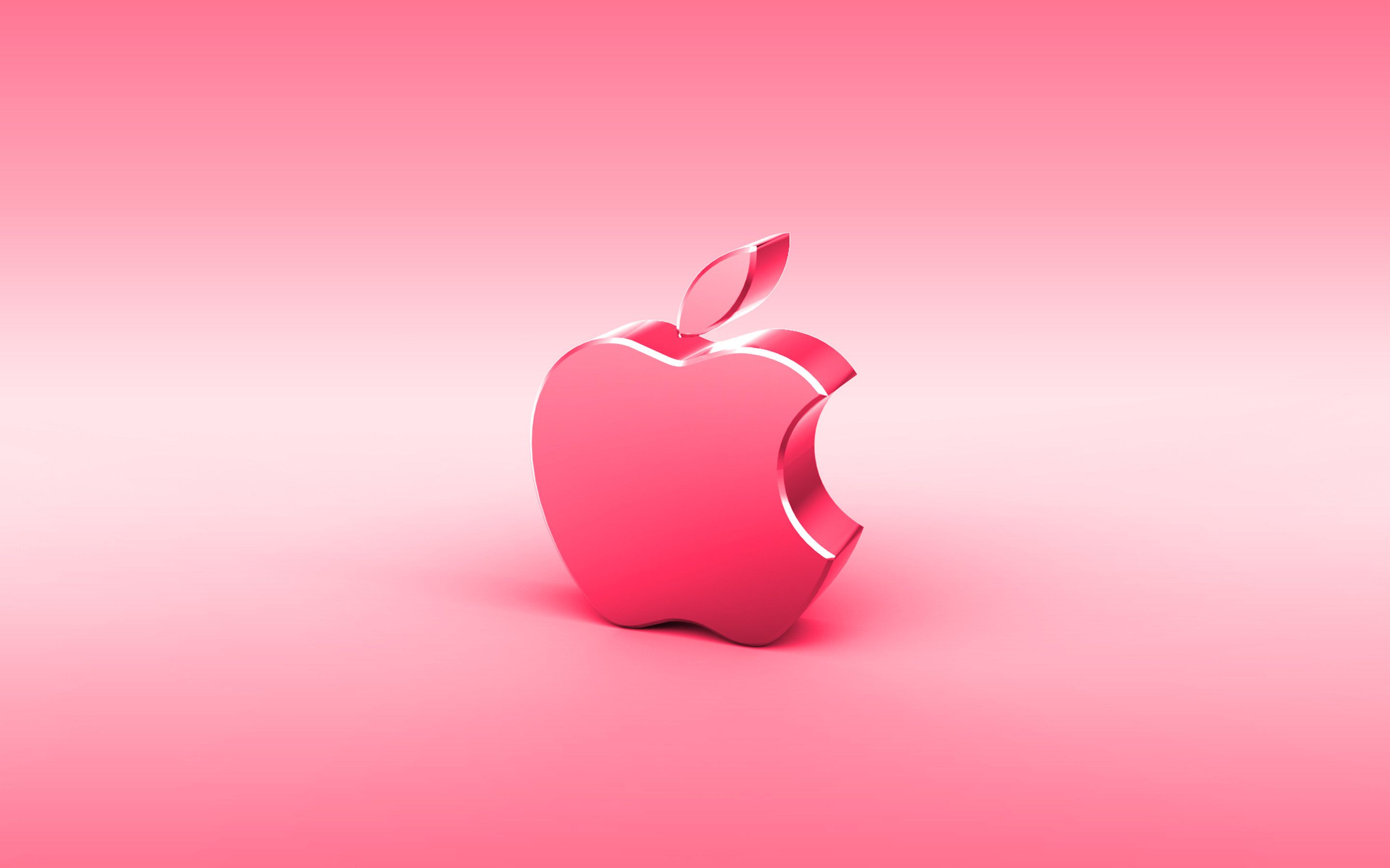 Apple Rosa Hintergrundbild 2880x1800. Herunterladen Hintergrundbild Apple Pink 3D Logo, Minimal, Rosa Hintergrund, Apple Logo, Creative, Apple, Metall Logo, 3D Logo, Artwork Mit Einer Auflösung Zu überwachen 2880x1800. Bilder Auf Dem Desktop