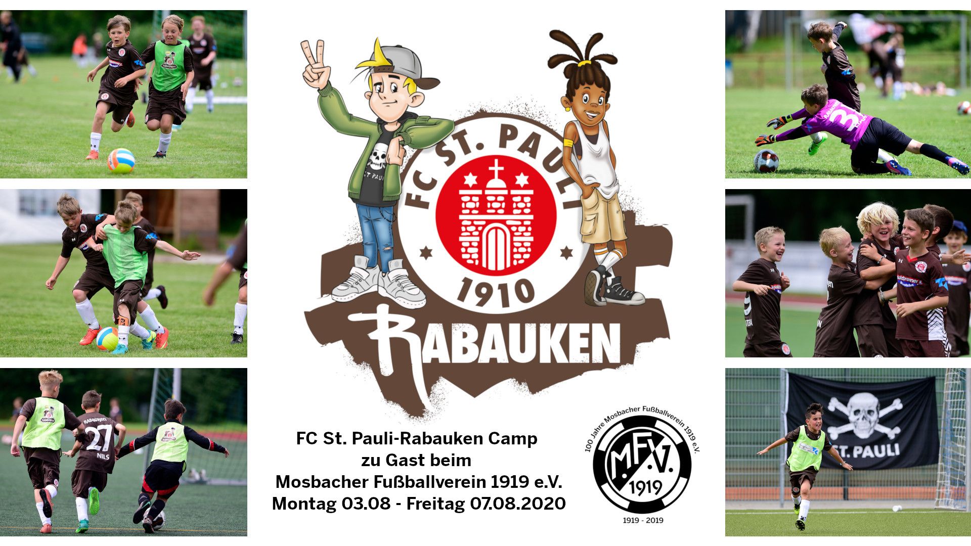  FC St Pauli Hintergrundbild 1920x1080. FC St. Pauli Rabauken Camp Vom 03.08. 07.08.2020 Beim MFV