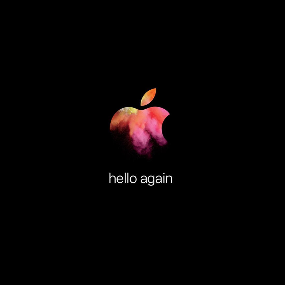 Apple Rosa Hintergrundbild 1100x1100. Vorfreude: Das Sind Die Wallpaper Zum Großen Hello Again Event