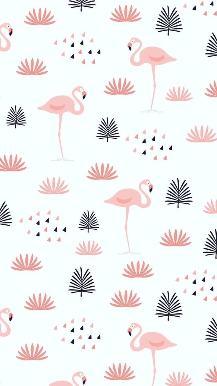  Flamingo Hintergrundbild 720x1280. pink flamingo simple pattern #pattern wallpaper, para iphone, Papel de parede para iphone