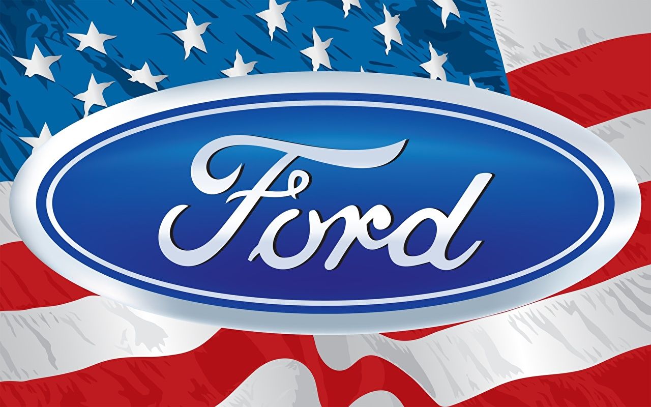  Ford Hintergrundbild 1280x800. Desktop Hintergrundbilder Ford Amerikanisch Logo Emblem Flagge