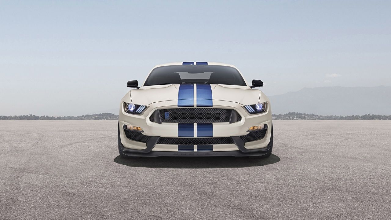  Ford Hintergrundbild 1280x720. Desktop Hintergrundbilder Ford Mustang Shelby GT350 auto Vorne