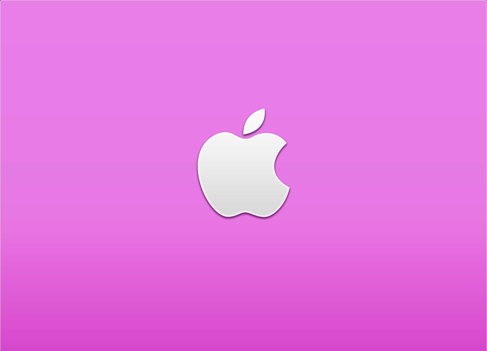 Apple Rosa Hintergrundbild 1600x1153. Pink Mac Wallpaper