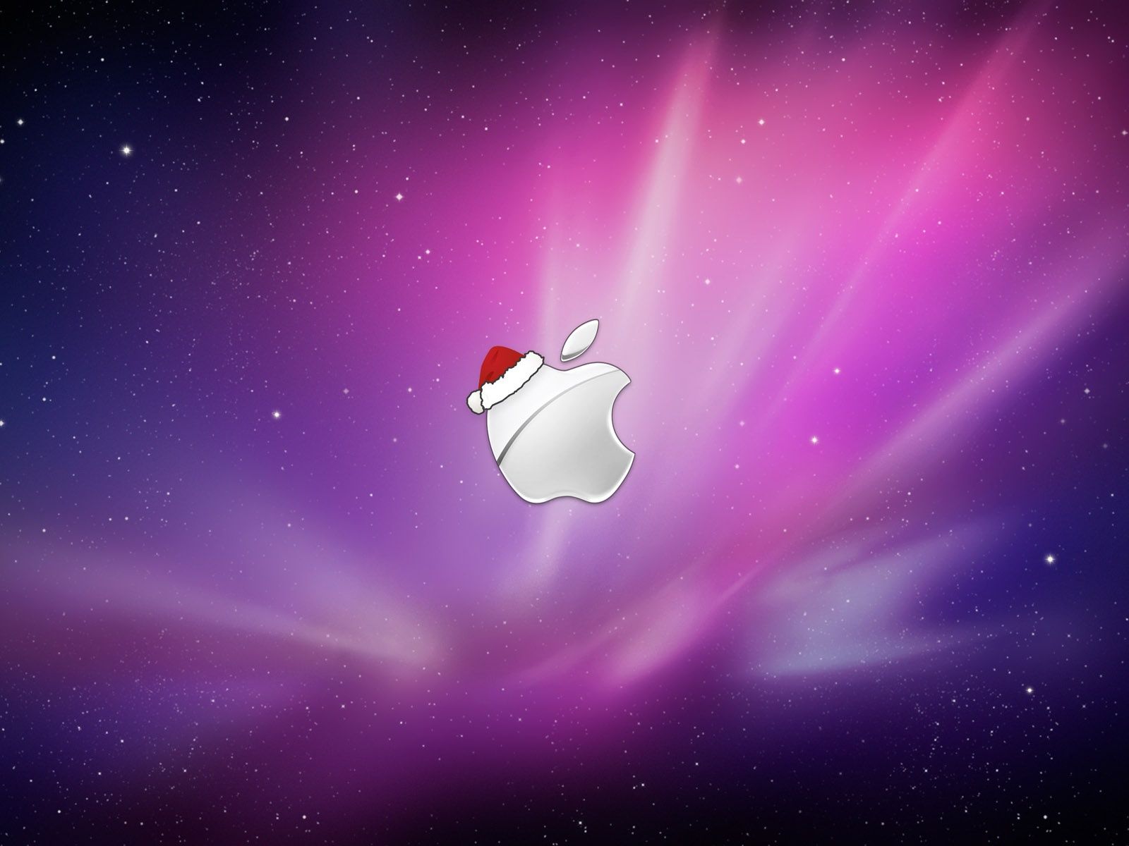 Apple Rosa Hintergrundbild 1600x1200. Apple Tragen Weihnachtsmützen 1920x1200 HD Hintergrundbilder, HD, Bild
