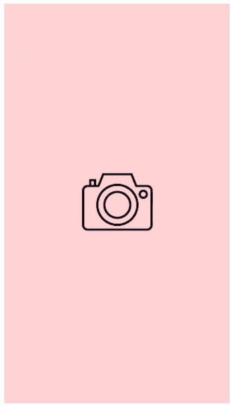 Kamera Hintergrundbild 748x1302. cute #camera #doodle #cutecameradoodle. Ícones do instagram, Ideias instagram, Novidades instagram
