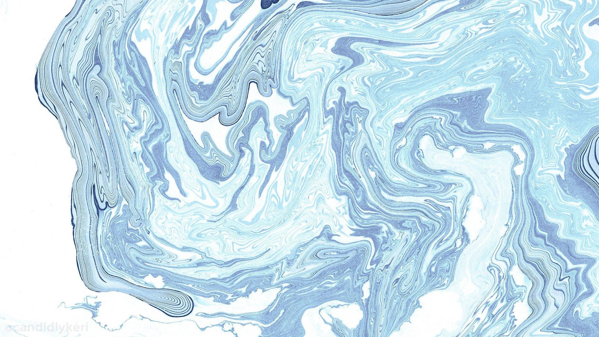  Mac Hintergrundbild 1920x1080. Download Aesthetic Macbook Blue Water Abstract Wallpaper