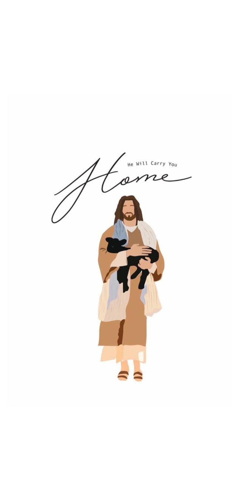  Jesus Christus Hintergrundbild 886x1920. Download Lamb Of God Jesus 4k iPhone Wallpaper