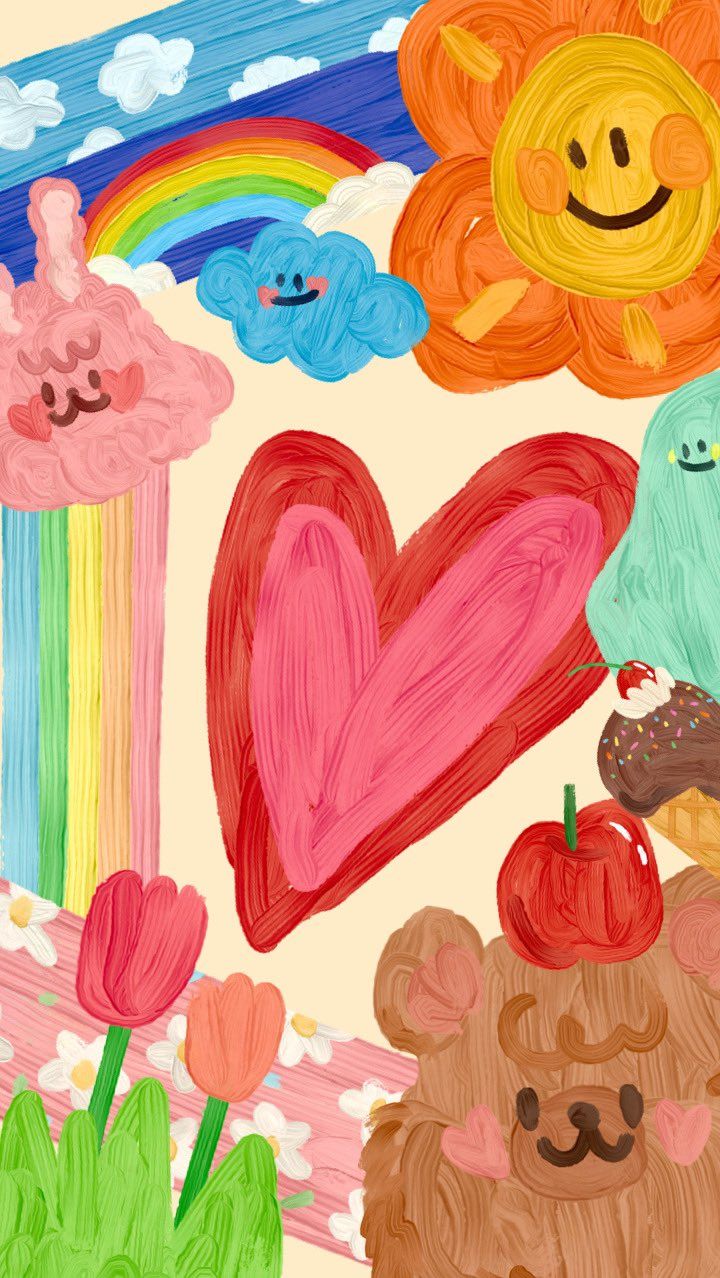  Infantil Hintergrundbild 720x1278. C0oLBuLe on 귀엽다- Hippie wallpaper, Cute patterns wallpaper, Cute wallpaper