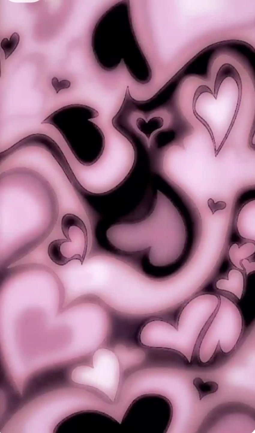  Infantil Hintergrundbild 850x1439. Fedezz fel y with blurry hearts videókat, y heart aesthetic HD phone wallpaper