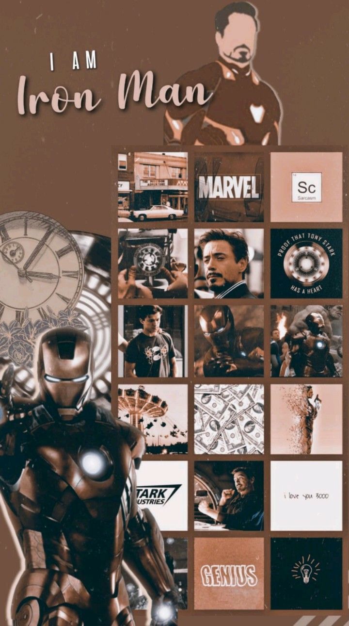  Iron Man Hintergrundbild 720x1290. Iron Man Aesthetic Wallpaper