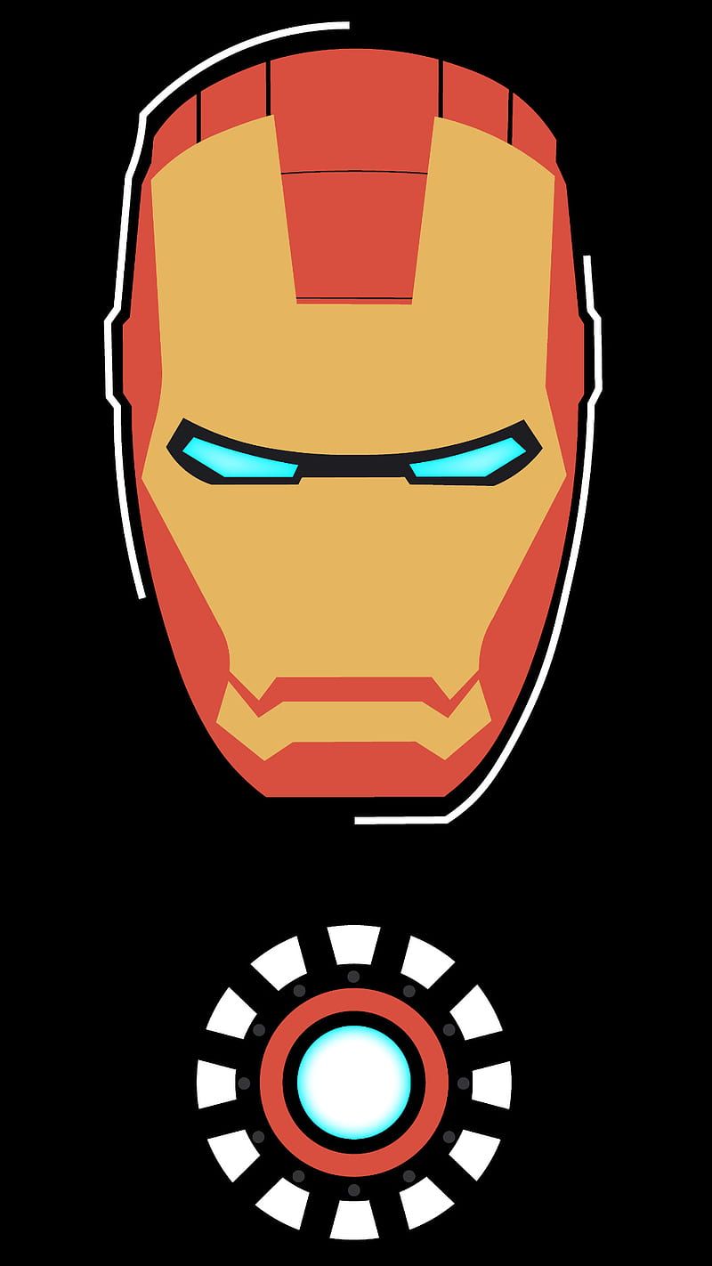  Iron Man Hintergrundbild 800x1422. Iron Man Minimal Art, aesthetic, ironman, marvel, minimal, HD phone wallpaper