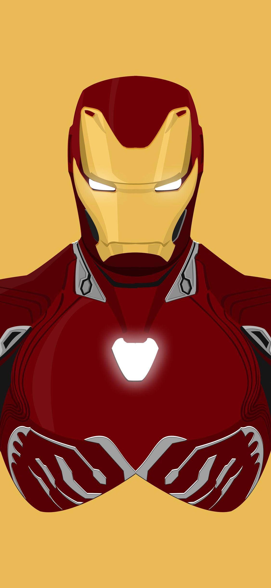  Iron Man Hintergrundbild 1125x2436. Download Aesthetic Iron Man iPhone Wallpaper