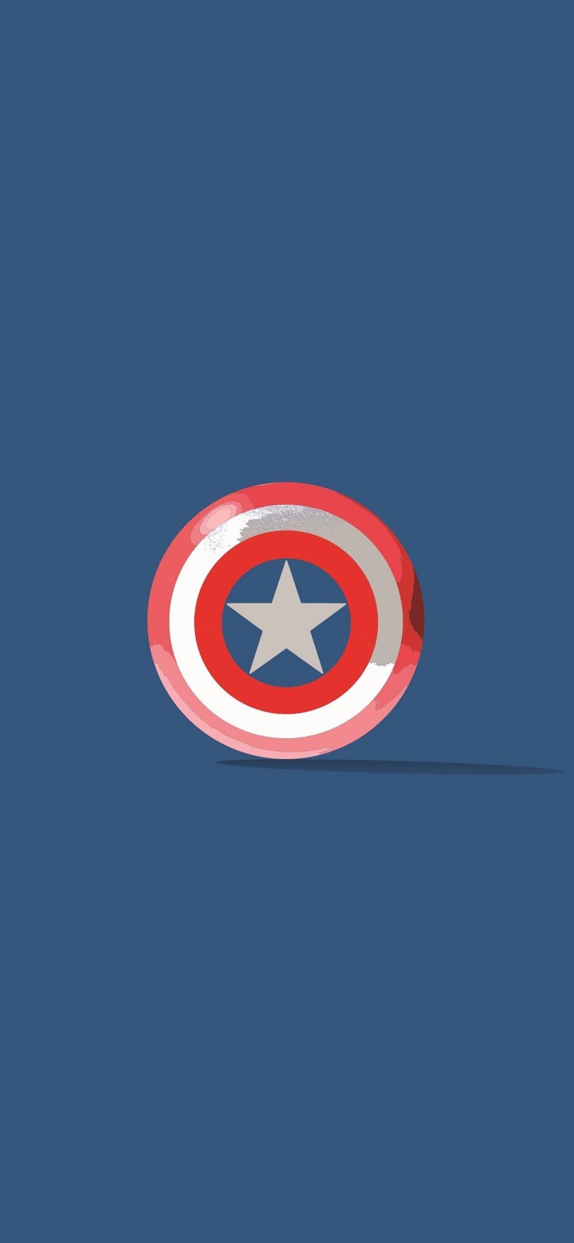  Captain Marvel Hintergrundbild 1125x2436. Free Captain America Shield iPhone Wallpaper Downloads, Captain America Shield iPhone Wallpaper for FREE