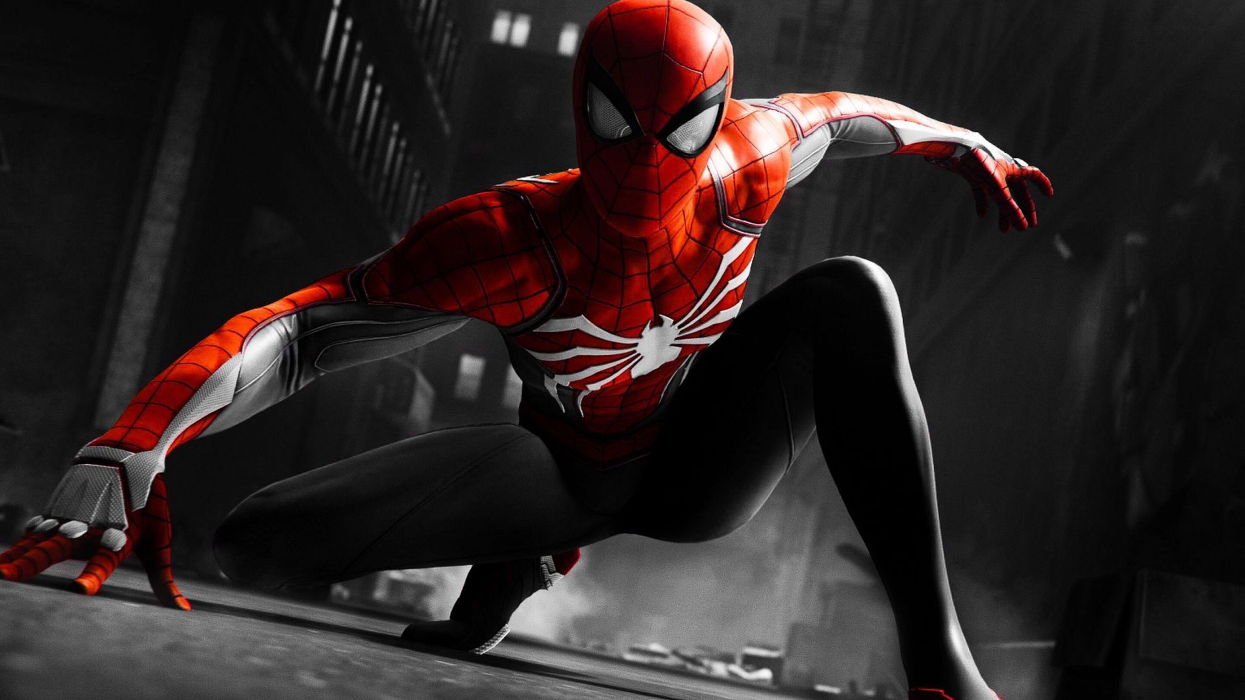  Spider-Man Hintergrundbild 2560x1440. Spiderman With Red Dress HD Red Aesthetic Wallpaper