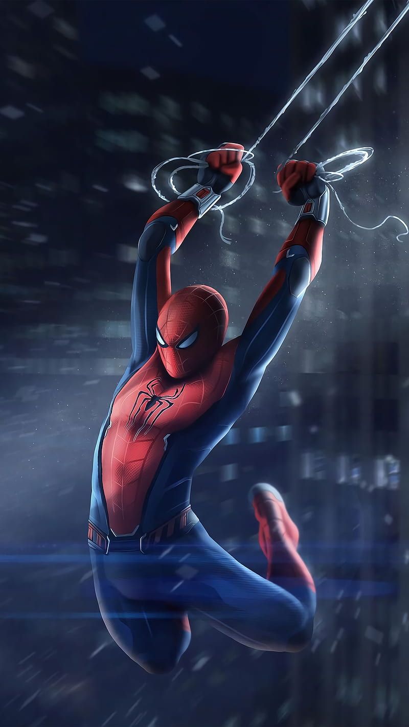  Spider-Man Hintergrundbild 800x1422. Spiderman, electric blue, HD phone wallpaper