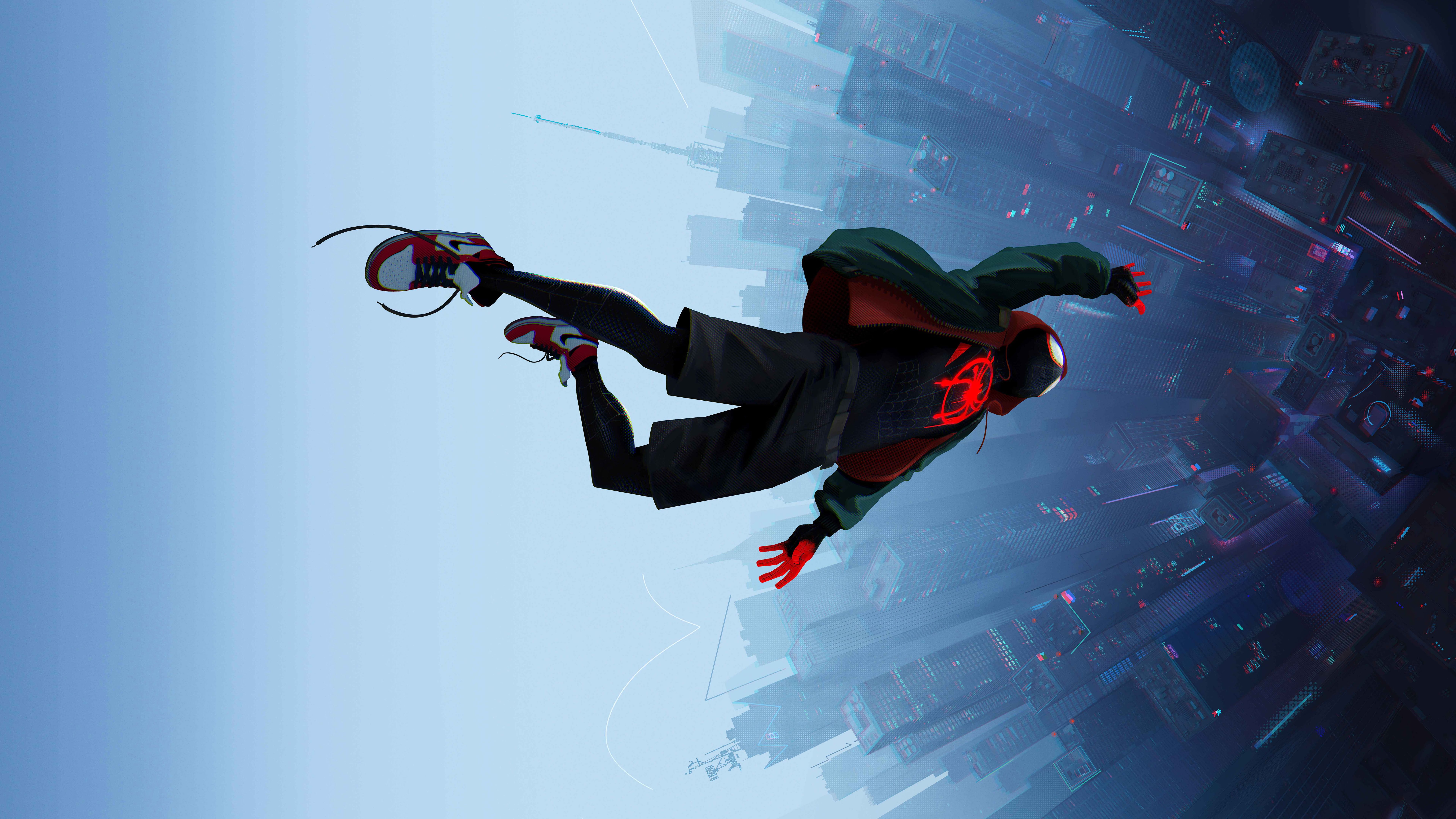  Spider-Man Hintergrundbild 7680x4320. Spider Man: Into The Spider Verse 8k Ultra HD Wallpaper
