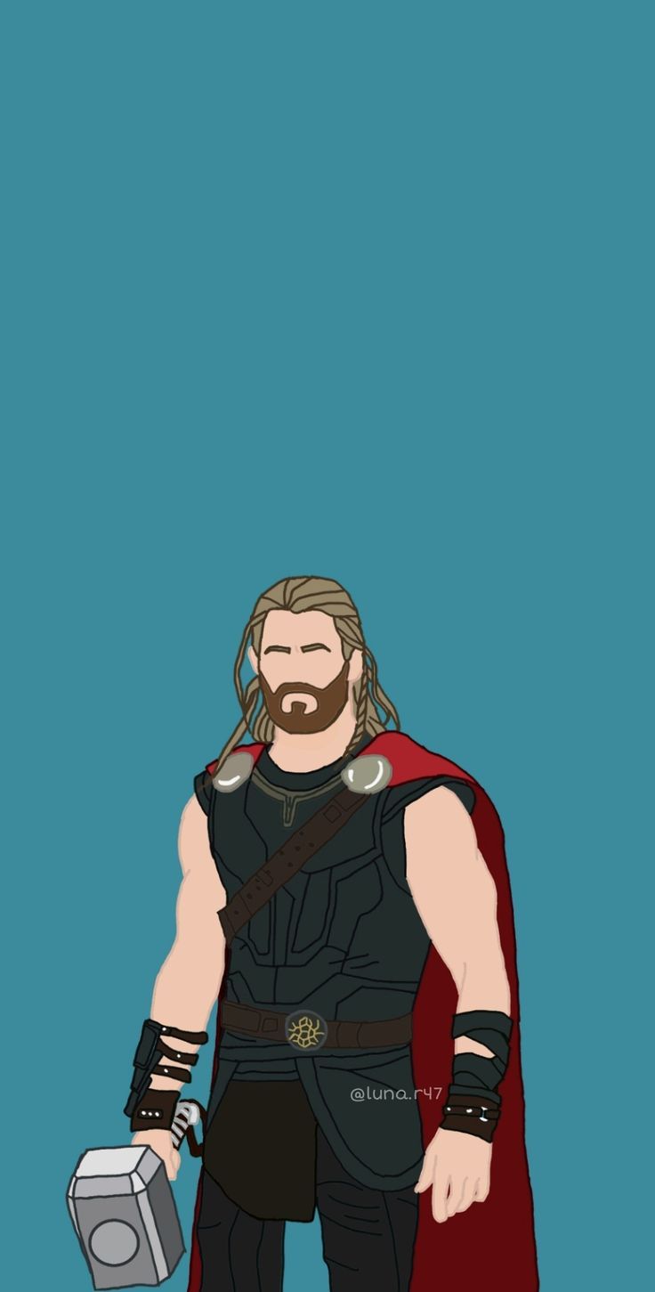  Thor Hintergrundbild 736x1451. Pin de Ro ⚡ en Marvel. Imagenes avengers, Wallpaper marvel, Avengers animados
