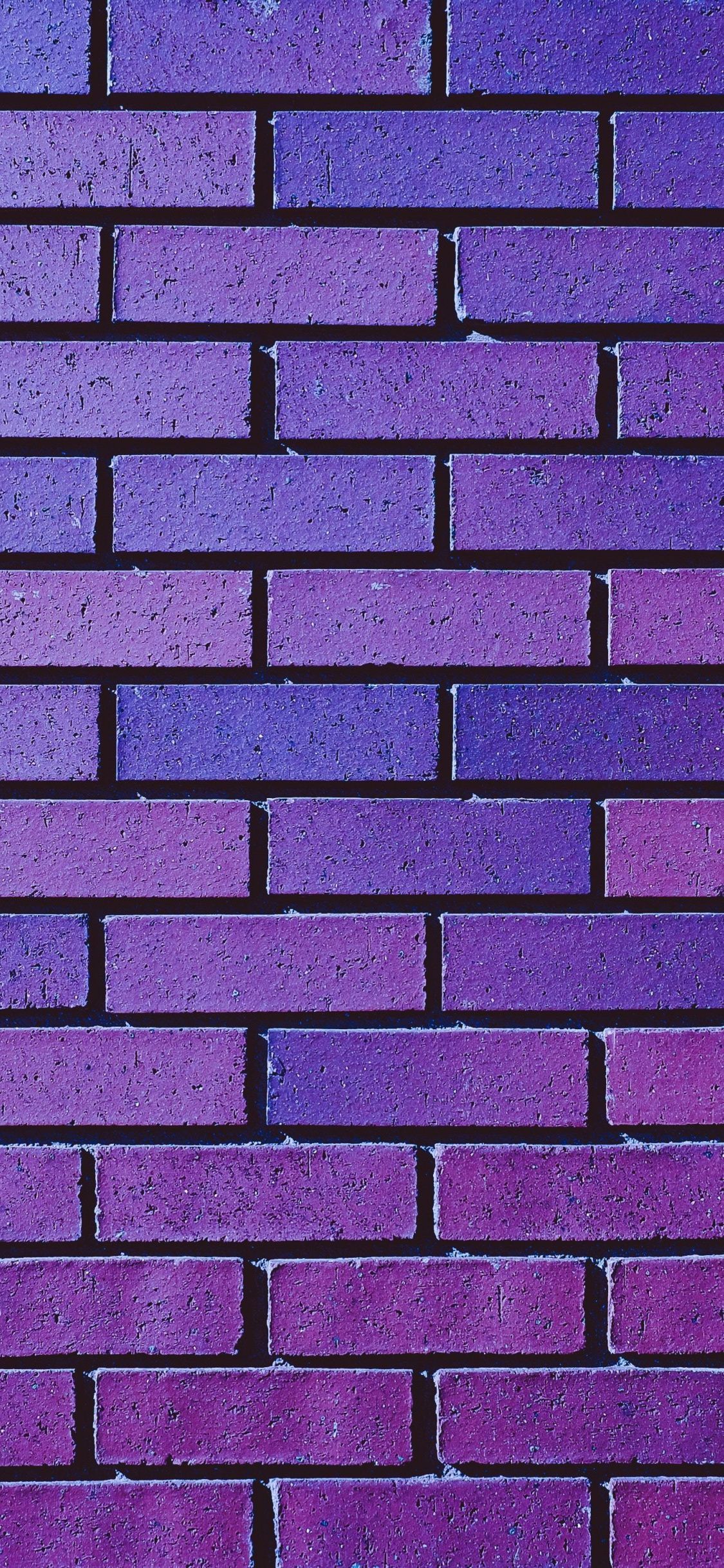  Ziegel Hintergrundbild 1125x2436. Violet wall, bricks, pattern wallpaper. Light purple wallpaper, Purple wallpaper, Brick wall wallpaper