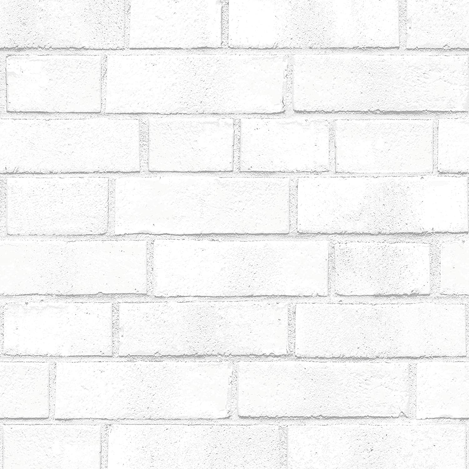 Ziegel Hintergrundbild 1500x1500. Tempaper Ziegel. Designer abnehmbare Schale und Stick Wallpaper Weiß 5x 5 : Amazon.de: Baumarkt