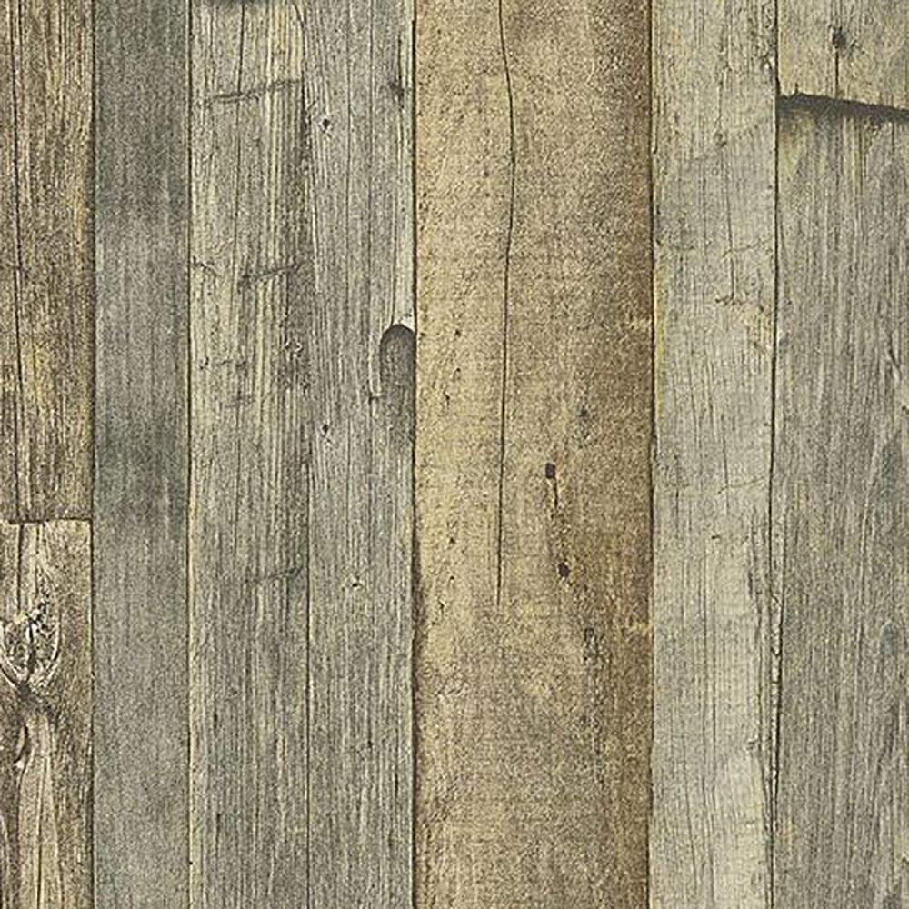  Planke Hintergrundbild 1000x1000. A S Creation Aesthetic Wooden Flooring Wallpaper Brown Grey 95931 3