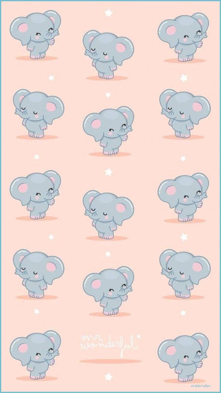  Elefant Hintergrundbild 713x1269. Cute Elephant Aesthetic Wallpaper