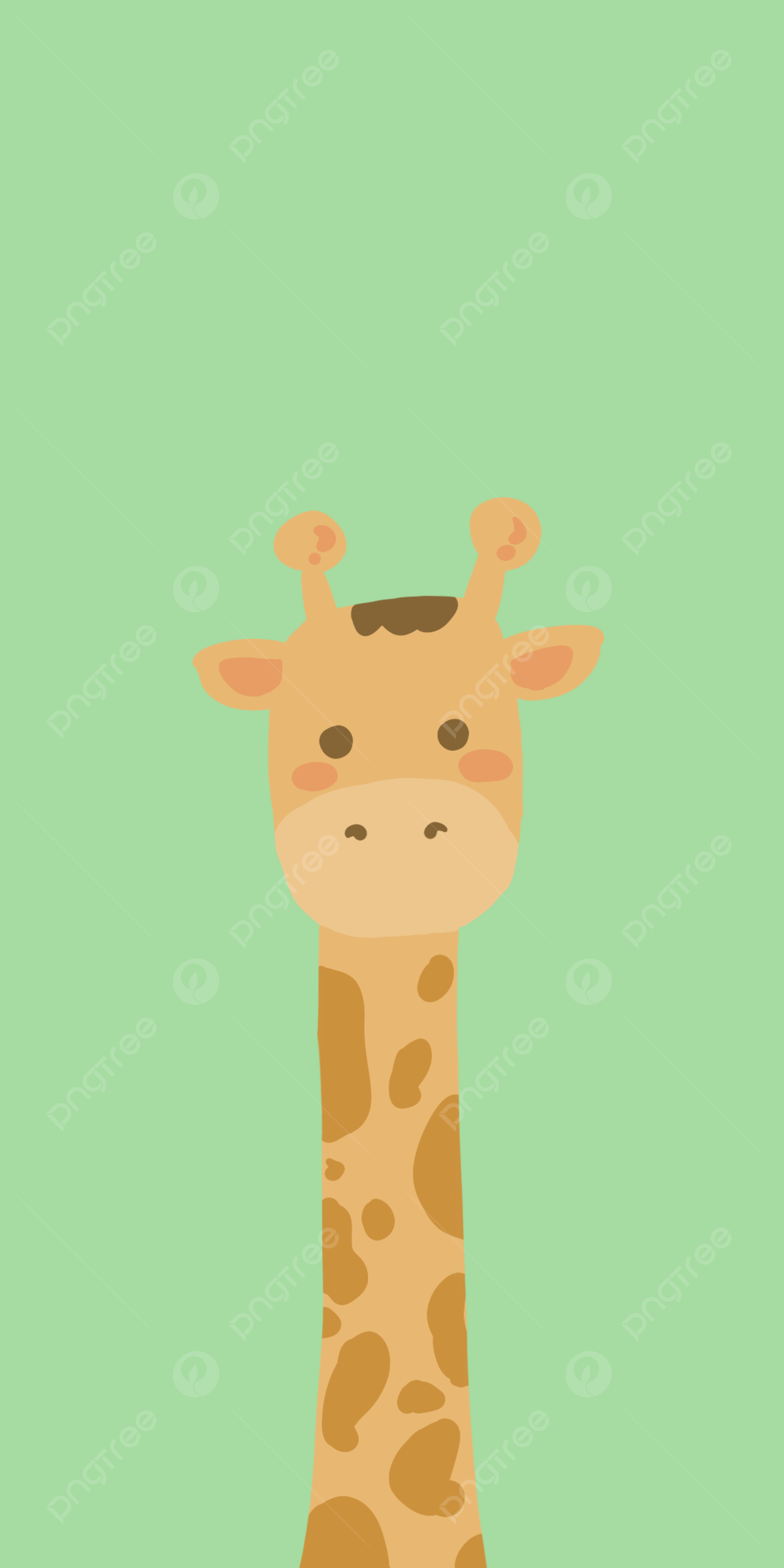  Giraffe Hintergrundbild 1200x2400. Original Cute Giraffe Mobile Phone Wallpaper Background Wallpaper Image For Free Download