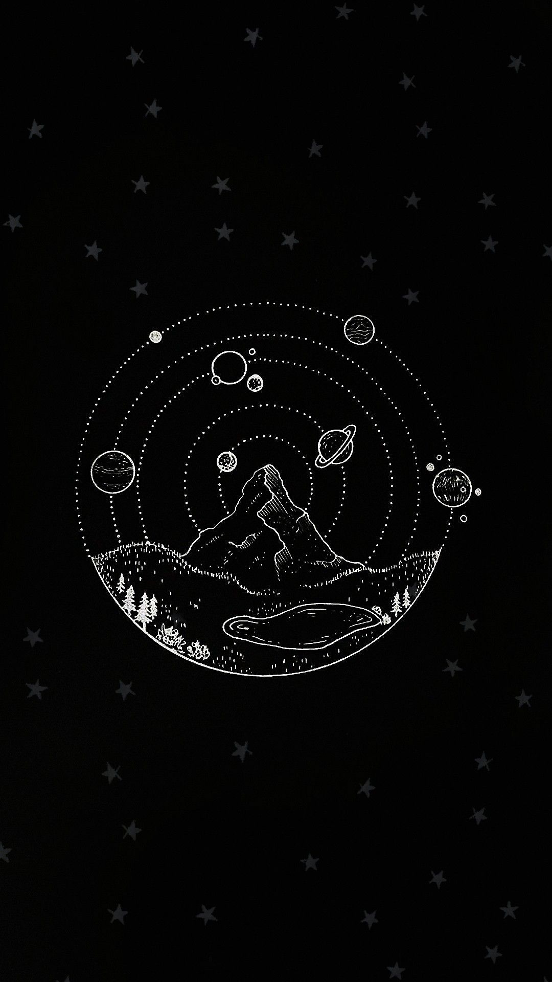  Weltraum Hintergrundbild 1080x1920. planetas, estrelas, terra e eu e tu. Lnm. iPhone wallpaper stars, iPhone wallpaper illustration, Galaxy wallpaper