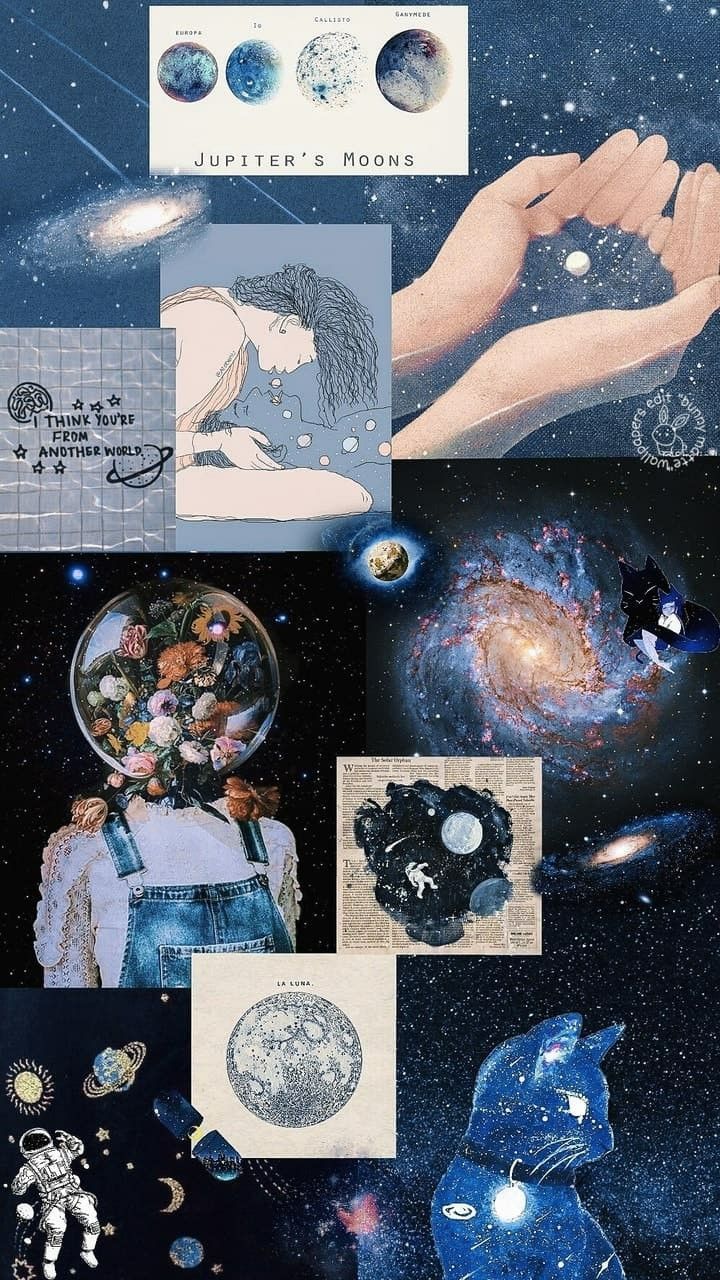  Weltraum Hintergrundbild 720x1280. Jupiter collage lockscreen. Aesthetic iphone wallpaper, Wallpaper space, iPhone wallpaper
