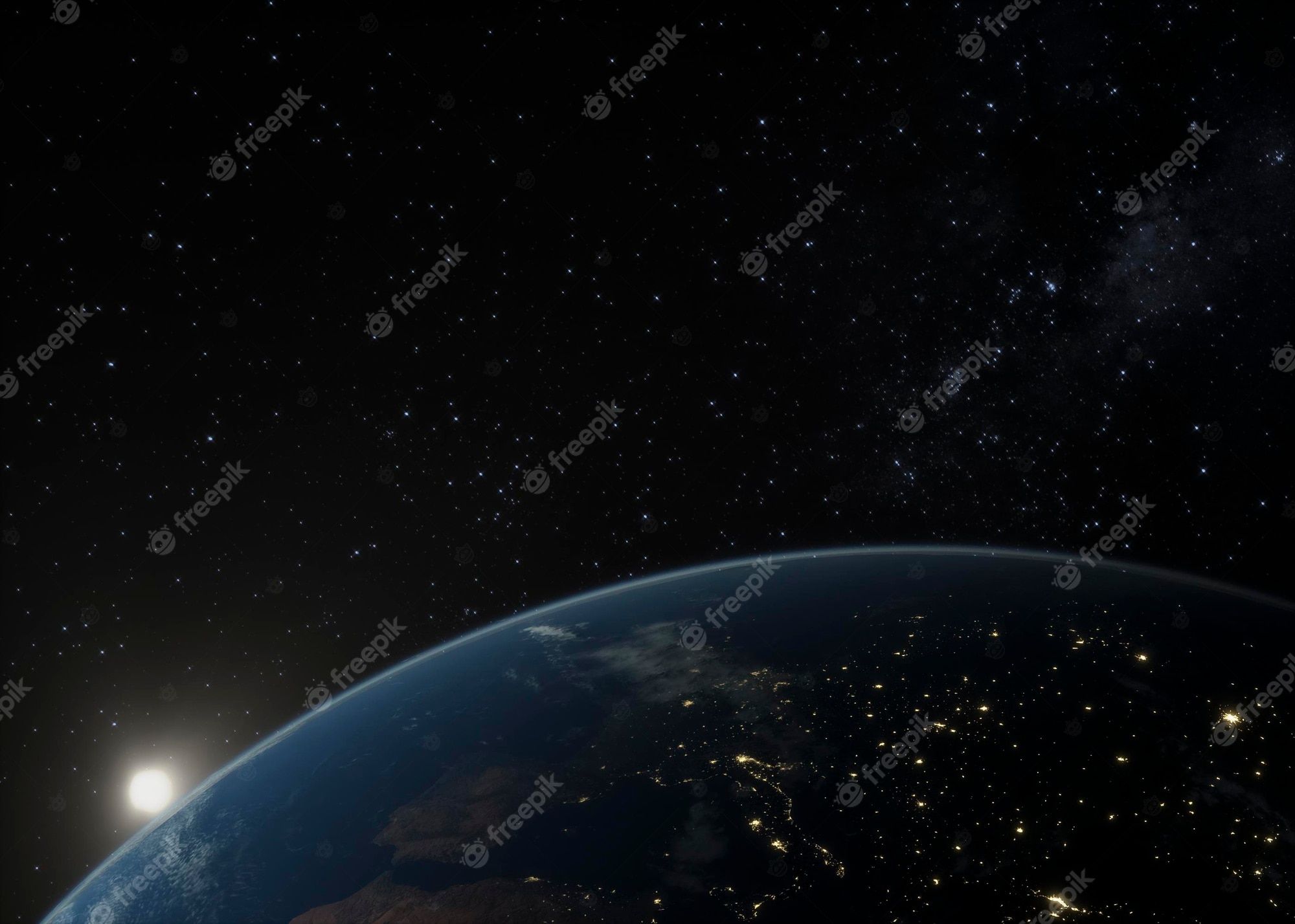  Erde Hintergrundbild 2000x1428. Nacht Erde Bilder Download auf Freepik