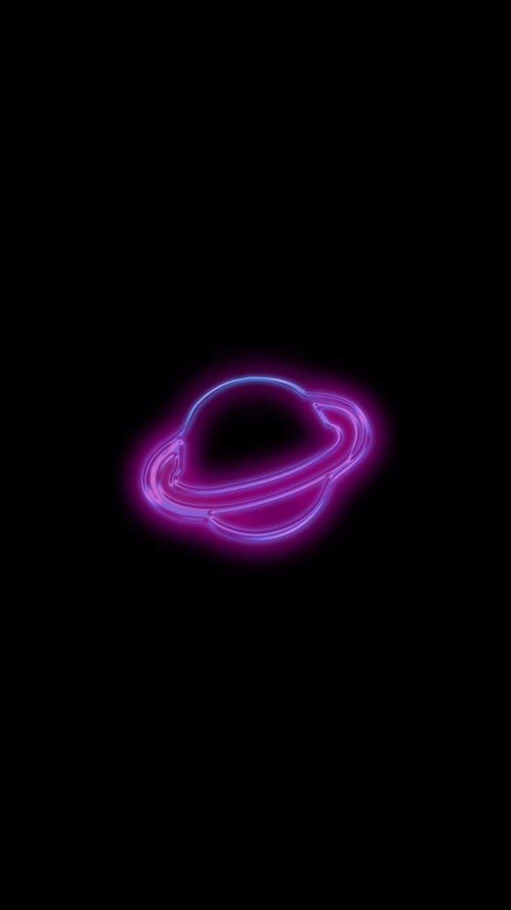  Planeten Hintergrundbild 736x1309. Neon Planet Aesthetic Wallpaper