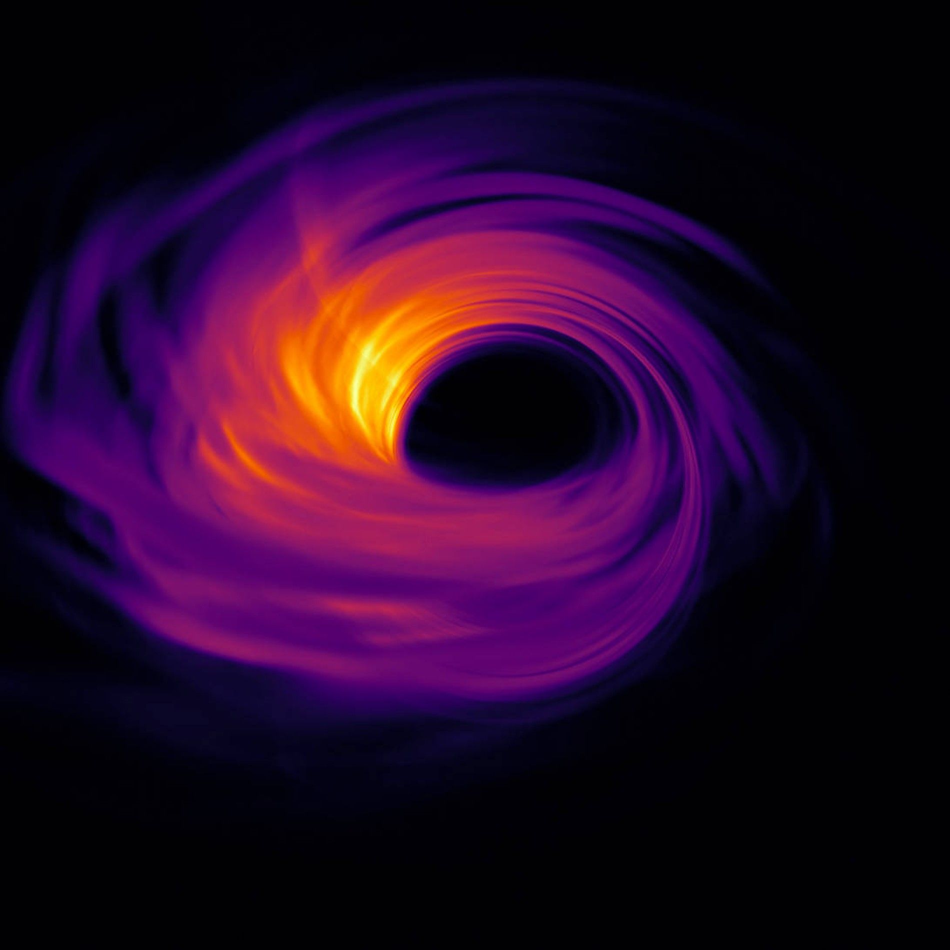  Schwarzes Loch Hintergrundbild 1900x1900. Luciano Rezzolla spricht über den Blick ins Schwarze Loch