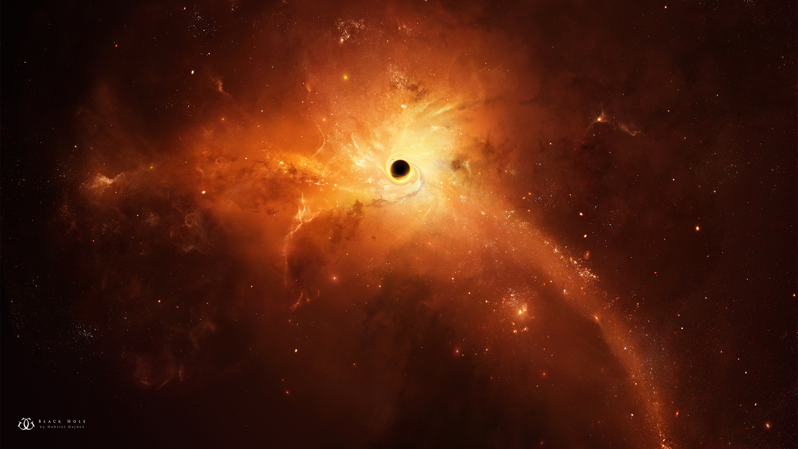  Schwarzes Loch Hintergrundbild 2560x1440. Schwarzes Loch Hintergrundbilder, Schwarzes Loch HD Bilder, Fotos Kostenlos Herunterladen