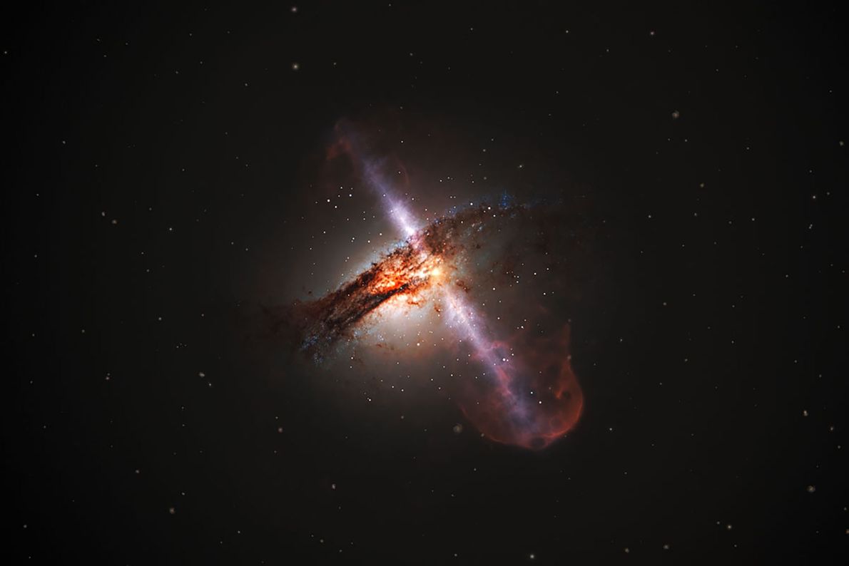  Schwarzes Loch Hintergrundbild 1190x794. Galerie: Astronomen haben womöglich endlich das erste Bild eines Schwarzen Lochs aufgenommen